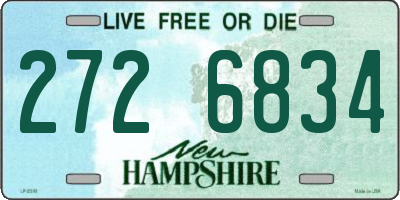NH license plate 2726834