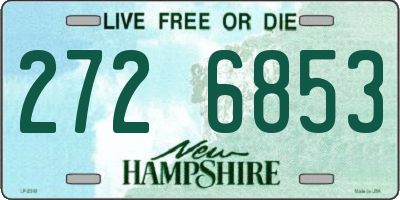 NH license plate 2726853