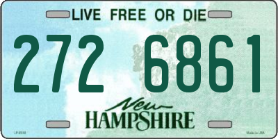 NH license plate 2726861