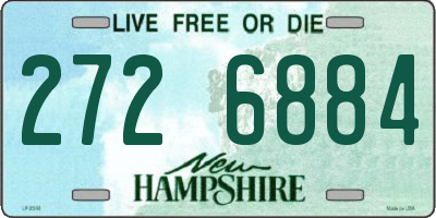 NH license plate 2726884