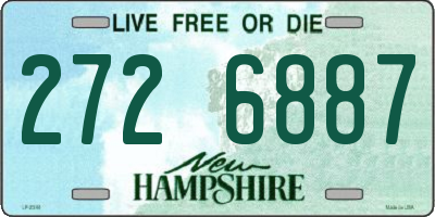NH license plate 2726887