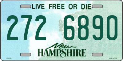 NH license plate 2726890