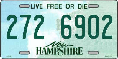 NH license plate 2726902