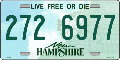NH license plate 2726977