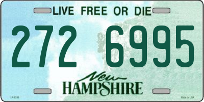NH license plate 2726995