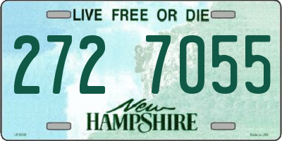 NH license plate 2727055