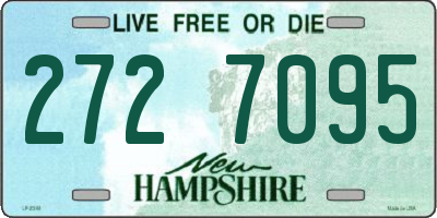 NH license plate 2727095