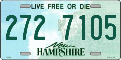 NH license plate 2727105