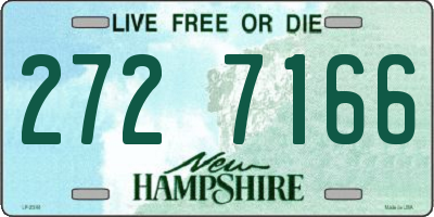 NH license plate 2727166