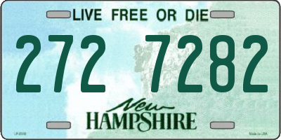 NH license plate 2727282