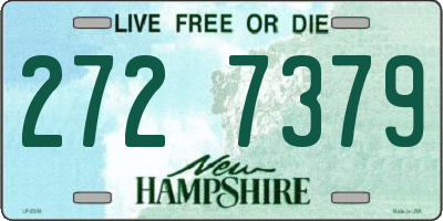 NH license plate 2727379