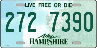 NH license plate 2727390