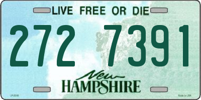 NH license plate 2727391