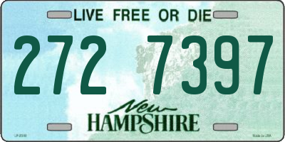 NH license plate 2727397