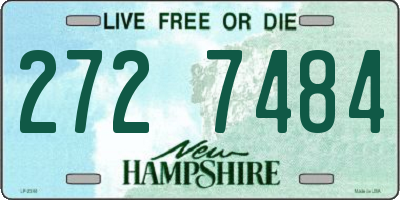 NH license plate 2727484
