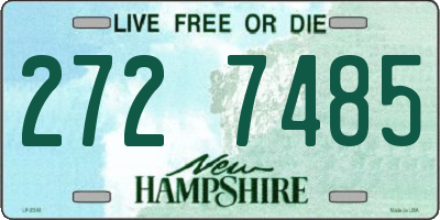 NH license plate 2727485