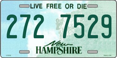 NH license plate 2727529