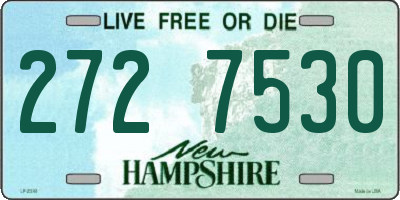 NH license plate 2727530