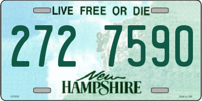 NH license plate 2727590