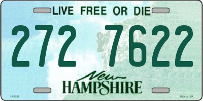 NH license plate 2727622