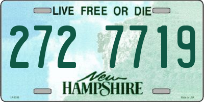 NH license plate 2727719