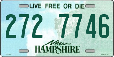 NH license plate 2727746