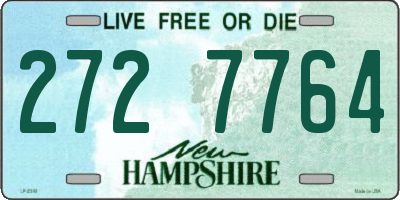 NH license plate 2727764