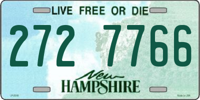 NH license plate 2727766