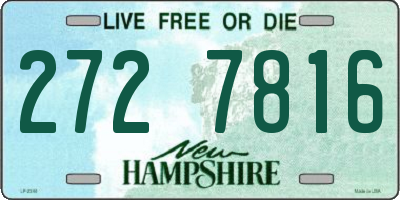 NH license plate 2727816