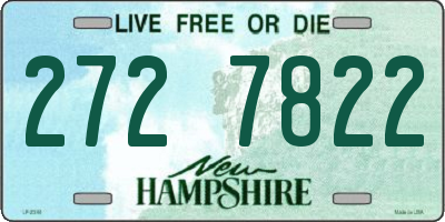 NH license plate 2727822
