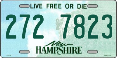 NH license plate 2727823