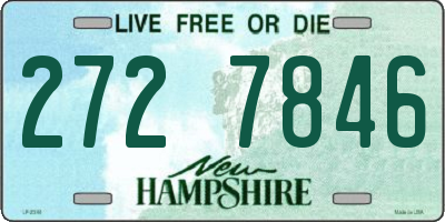NH license plate 2727846