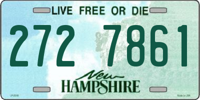 NH license plate 2727861