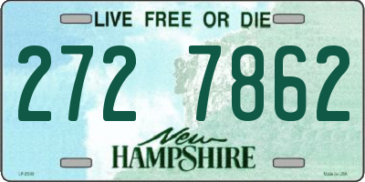 NH license plate 2727862