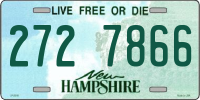 NH license plate 2727866