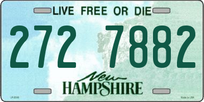 NH license plate 2727882