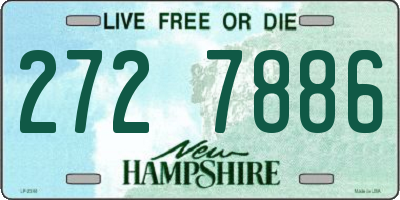 NH license plate 2727886