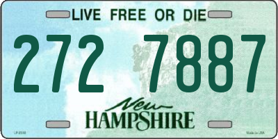 NH license plate 2727887