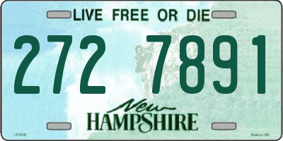 NH license plate 2727891