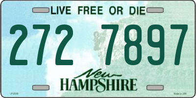 NH license plate 2727897
