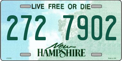 NH license plate 2727902