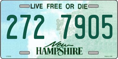 NH license plate 2727905