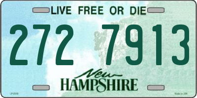 NH license plate 2727913