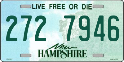 NH license plate 2727946