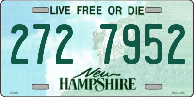 NH license plate 2727952