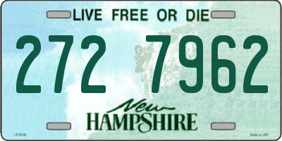 NH license plate 2727962