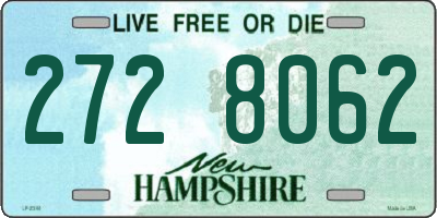 NH license plate 2728062