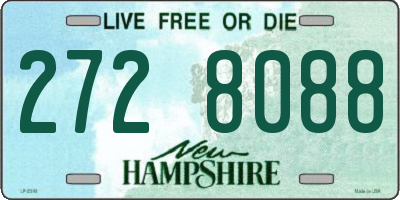 NH license plate 2728088