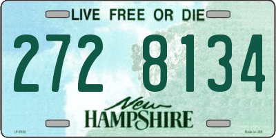 NH license plate 2728134