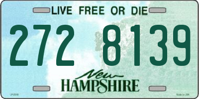 NH license plate 2728139